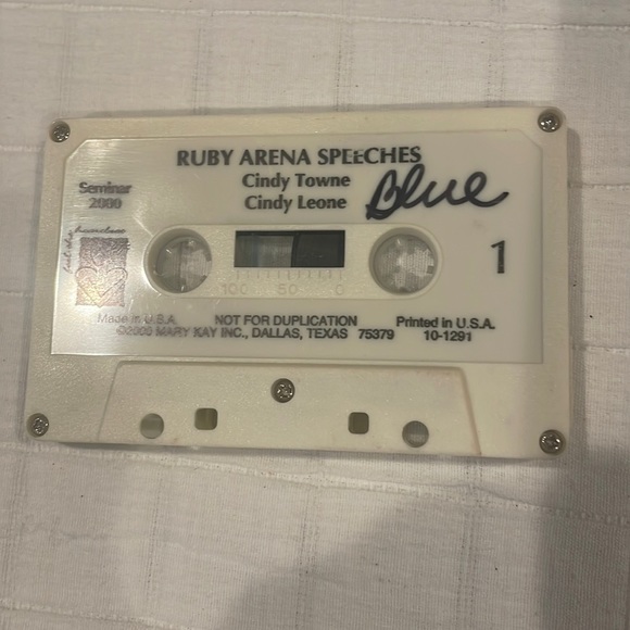 Mary Kay cassette tape bundle Ruby Arena speeches top directors consultants - Picture 15 of 16